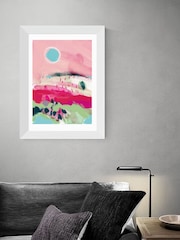 East End Prints White La Vie En Rose Print by Ana Rut Bre - Image 2 of 3