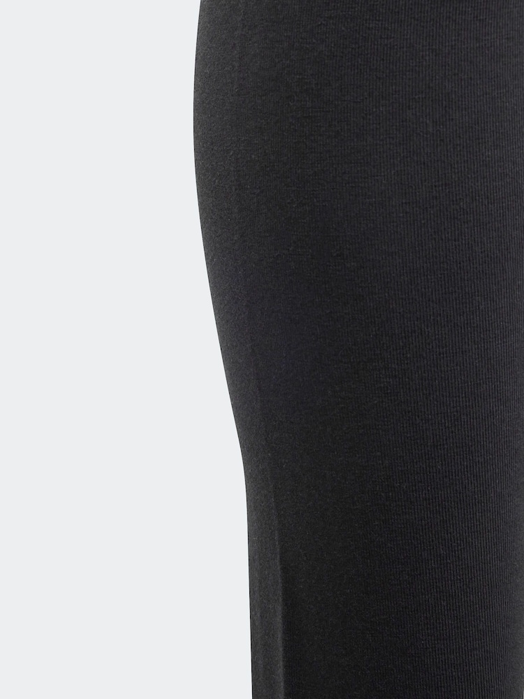 Schwarz - adidas Sportswear Essentials Baumwoll-Leggings mit grossem Logo - Bild 9 von 9
