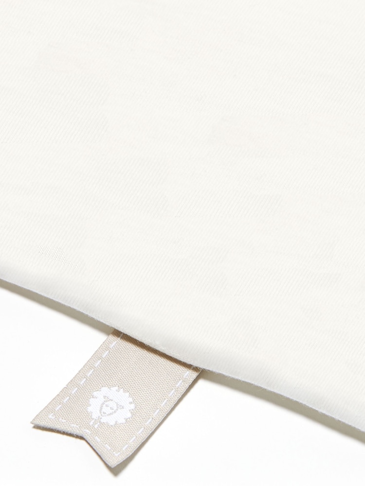 The Little Green Sheep Cream Duvet Cover and Pillowcase Set - Image 4 of 4