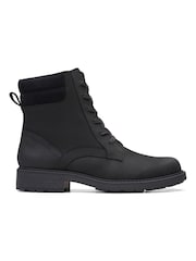 Schwarz - Clarks Orinoco2 Spice Stiefel in weiter Passform - Bild 1 von 7