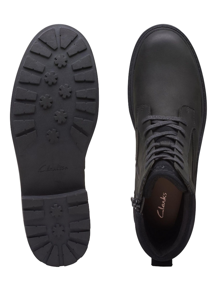 Schwarz - Clarks Orinoco2 Spice Stiefel in weiter Passform - Bild 7 von 7