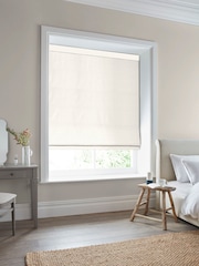 Laura Ashley Silver Louise Star Made To Measure Roman Blinds - Image 5 of 6