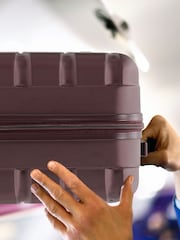 Flight Knight Burgundy + Burgundy EasyJet 56x45x25cm Overhead 4 Wheel ABS Hard Case Cabin Carry On Suitcase Set Of 2 - Image 5 of 8