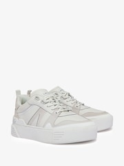 Белые кожаные кроссовки Lacoste L002 - Image 2 of 6