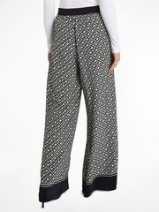 Tommy Hilfiger Monogram Printed Black Trousers - Image 1 of 3