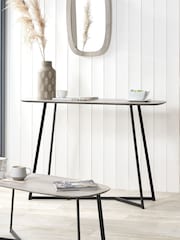 Pacific Grey Oak Ukiah Console Table - Image 1 of 4