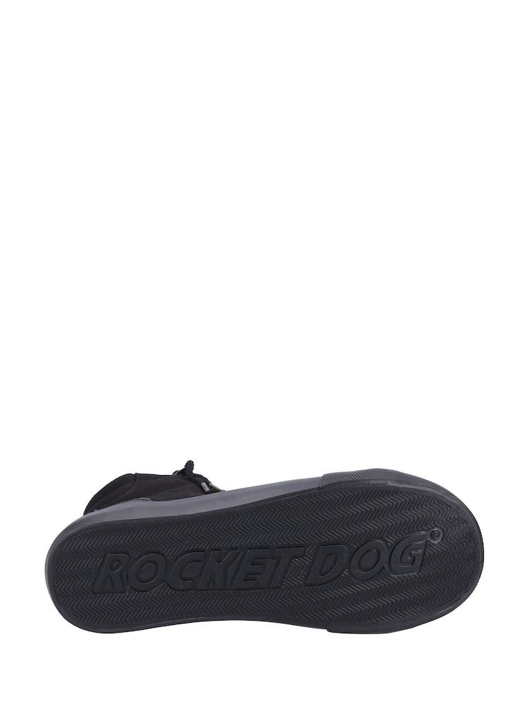 Rocket Dog Jazzin Hi 12A Canvas Trainers - Image 5 of 5