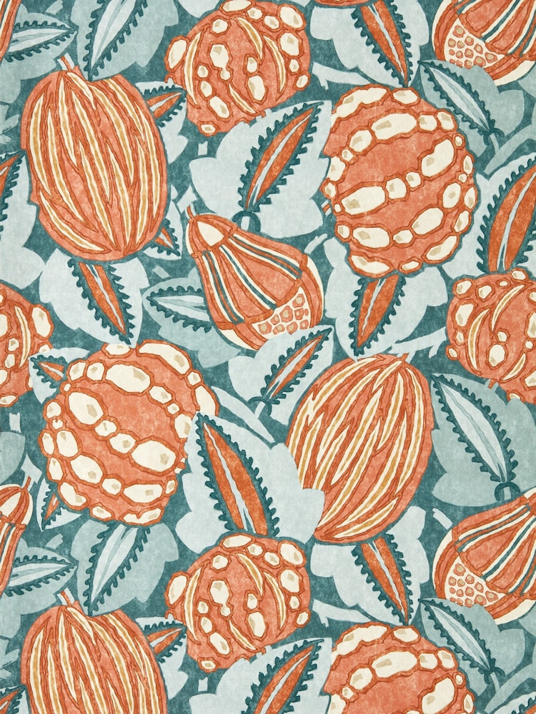 Harlequin Terracotta Azul Zamora Zenith A4 Wallpaper Sample - Image 1 of 1 Harlequin Terracotta Azul Zamora Zenith A4 Wallpaper Sample - Image 1 of 1