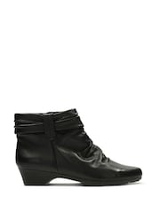 Clarks Black Leather Matron Ella Boots - Image 1 of 7