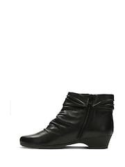 Clarks Black Leather Matron Ella Boots - Image 2 of 7