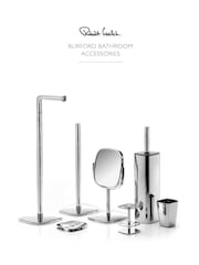 Robert Welch Silver Burford Toilet Brush & Holder - Image 4 of 4