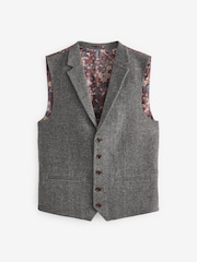 Grey Nova Fides Herringbone Waistcoat - Image 12 of 17