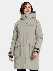 Didriksons Green Ilsa Wns Parka Jacket - Image 1 of 4