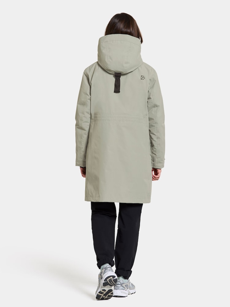 Didriksons Green Ilsa Wns Parka Jacket - Image 2 of 4