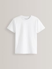White Regular Fit Short Sleeve T-Shirt (3-16yrs) - Image 1 of 3