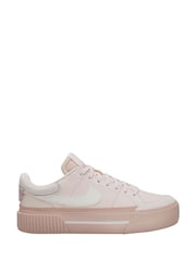 Różowy - Nike Court Legacy Lift Platform Trainers - Image 1 of 2