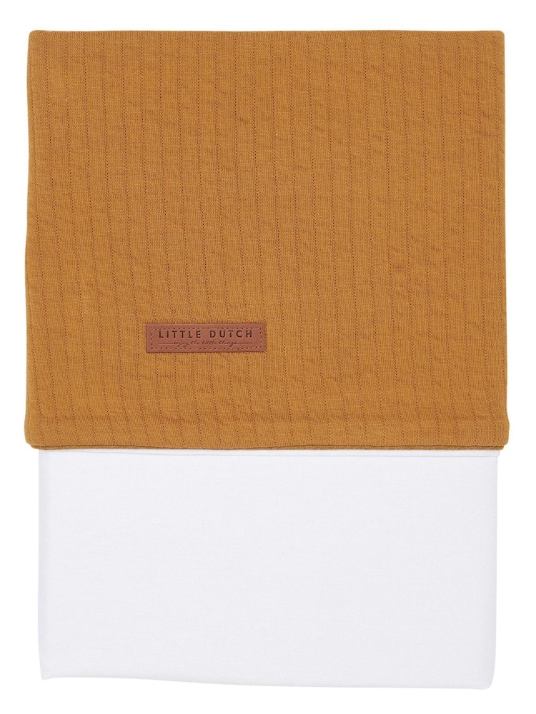 Little Dutch Yellow Pure Ochre Spice Bassinet Sheet - Image 1 of 1