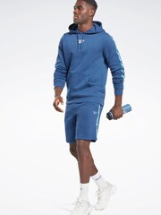Reebok Blue Identity Tape Shorts - Image 3 of 4