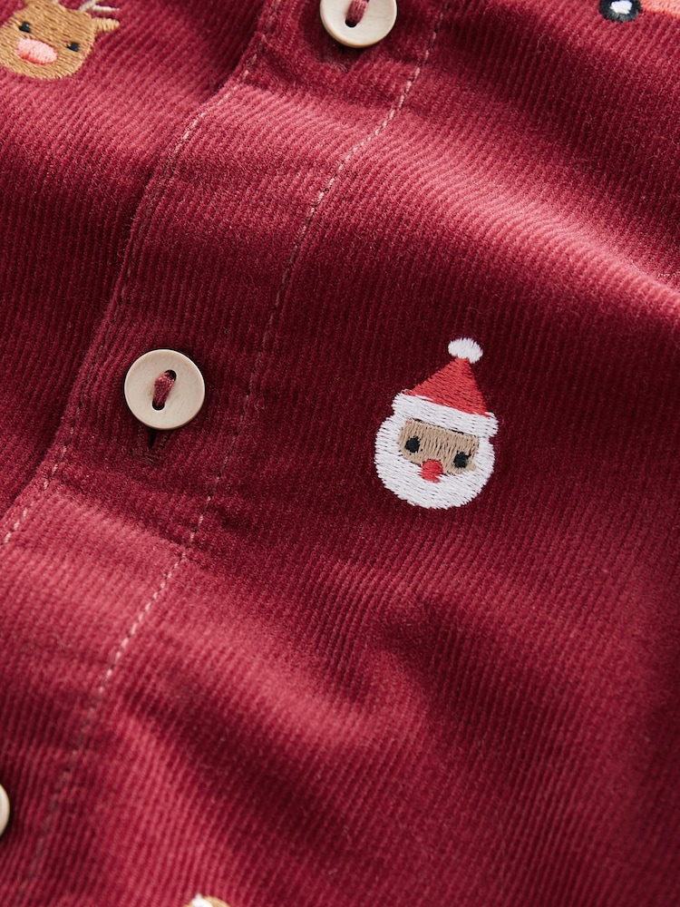 Plum Purple Christmas Shirt (3mths-7yrs) - Image 5 of 5