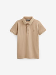 Cement Short Sleeve Polo Shirt (3-16yrs) - Image 1 of 1