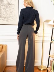 Hot Squash Grey Wideleg Trousers - Image 2 of 3