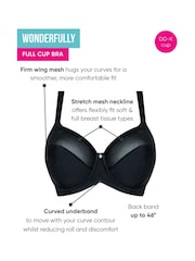 Zwart - Curvy Kate Wonder Fully beha met volledige cup- en zijsteun - Image 5 of 5