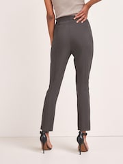 Grey Tailored High Waist Skinny Trousers - Image 3 of 5
