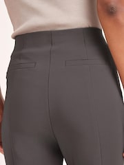 Grey Tailored High Waist Skinny Trousers - Image 4 of 5