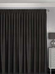 Charcoal Grey Paso Made To Measure Curtains - Image 2 of 9
