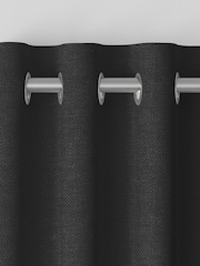 Charcoal Grey Paso Made To Measure Curtains - Image 7 of 9