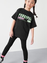 Black Racer Oversized Graphic T-Shirt (3-16yrs) - Image 3 of 5