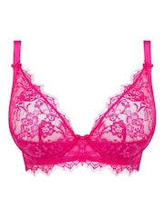 Figleaves Pink Pulse Plunge Bra - Image 5 of 5