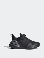 Czarny - Buty sportowe adidas Sportswear Rapidasport Bounce z elastycznymi sznurowadłami i zapięciem na rzep - Image 1 of 9