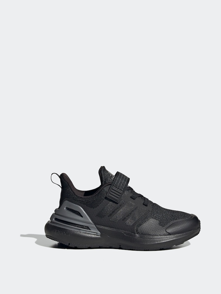 Czarny - Buty sportowe adidas Sportswear Rapidasport Bounce z elastycznymi sznurowadłami i zapięciem na rzep - Image 1 of 9