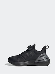 Czarny - Buty sportowe adidas Sportswear Rapidasport Bounce z elastycznymi sznurowadłami i zapięciem na rzep - Image 2 of 9