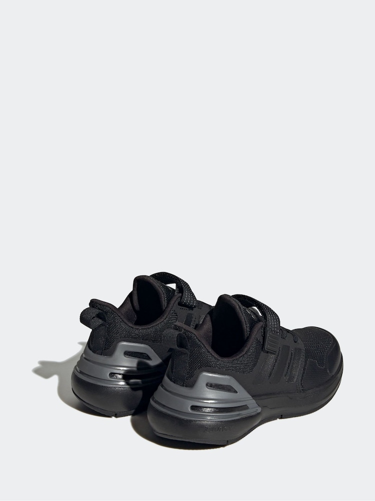 Czarny - Buty sportowe adidas Sportswear Rapidasport Bounce z elastycznymi sznurowadłami i zapięciem na rzep - Image 4 of 9
