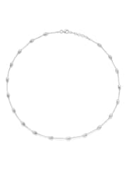 Beaverbrooks Sterling Silver Pebble Necklace - Image 1 of 3