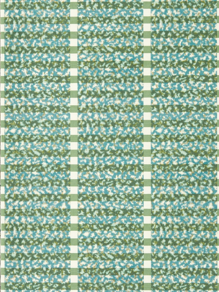 Harlequin Moss Turquoise Zamora Toluca A4 Wallpaper Sample - Image 1 of 1