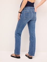 Mid Blue Maternity Slim Fit Jeans - Image 4 of 7