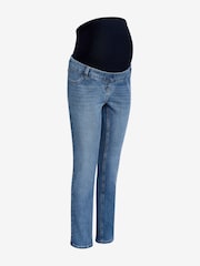 Mid Blue Maternity Slim Fit Jeans - Image 7 of 7