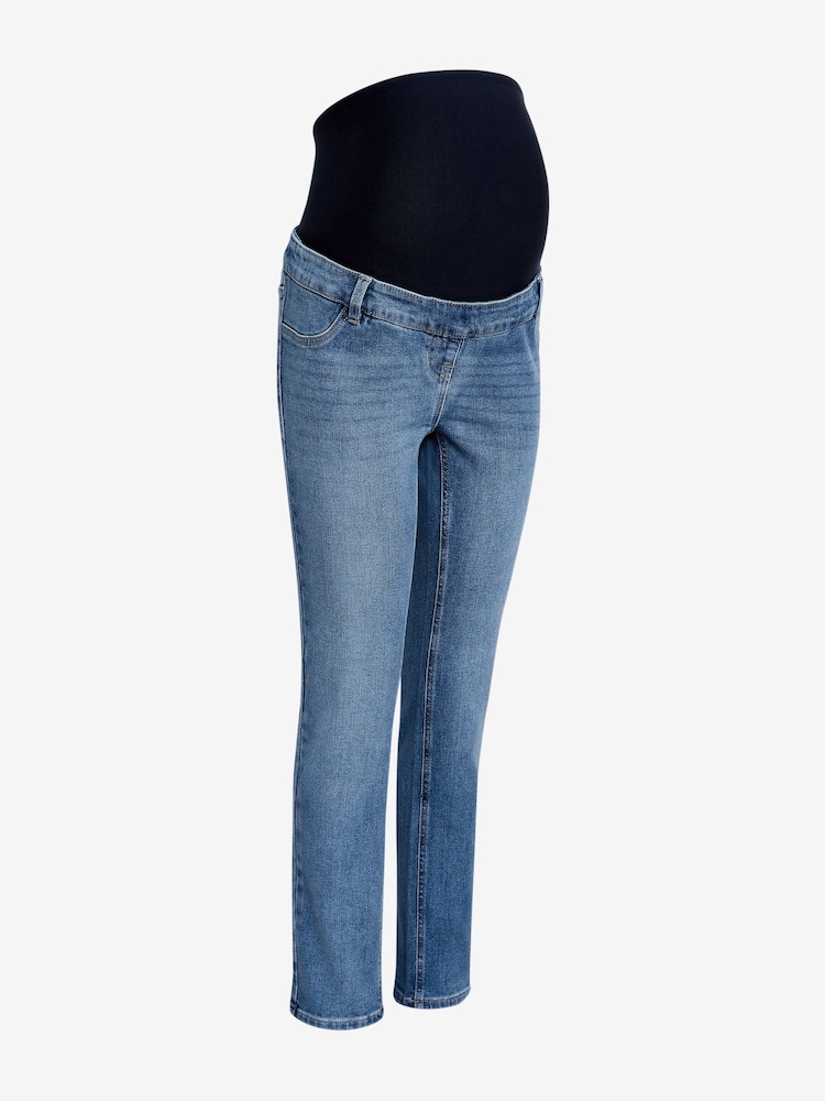 Mid Blue Maternity Slim Fit Jeans - Image 7 of 7