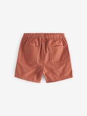 Tan Brown/Rust Brown/Ochre Yellow Pull-On Shorts 3 Pack (3mths-7yrs) - Image 2 of 2