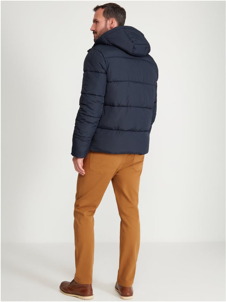 M&Co Blue Padded Jacket - Image 3 of 3 M&Co Blue Padded Jacket - Image 3 of 3