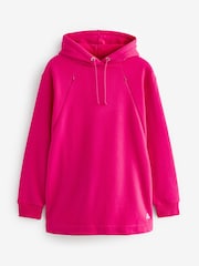 Fushsia Pink Maternity Nursing Hoodie - Image 4 of 4