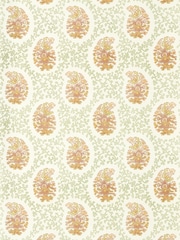 Harlequin Seaglass Zamora Paisley A4 Wallpaper Sample - Image 1 of 1