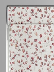 Red April Made To Measure Roman 100% Cotton Blind - Image 3 of 6