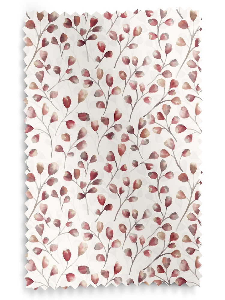 Red April Made To Measure Roman 100% Cotton Blind - Image 6 of 6