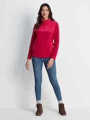 Tog 24 Pink Barclay Press Stud Neck Fleece - Image 4 of 8