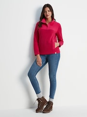 Tog 24 Pink Barclay Press Stud Neck Fleece - Image 5 of 8
