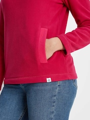 Tog 24 Pink Barclay Press Stud Neck Fleece - Image 7 of 8